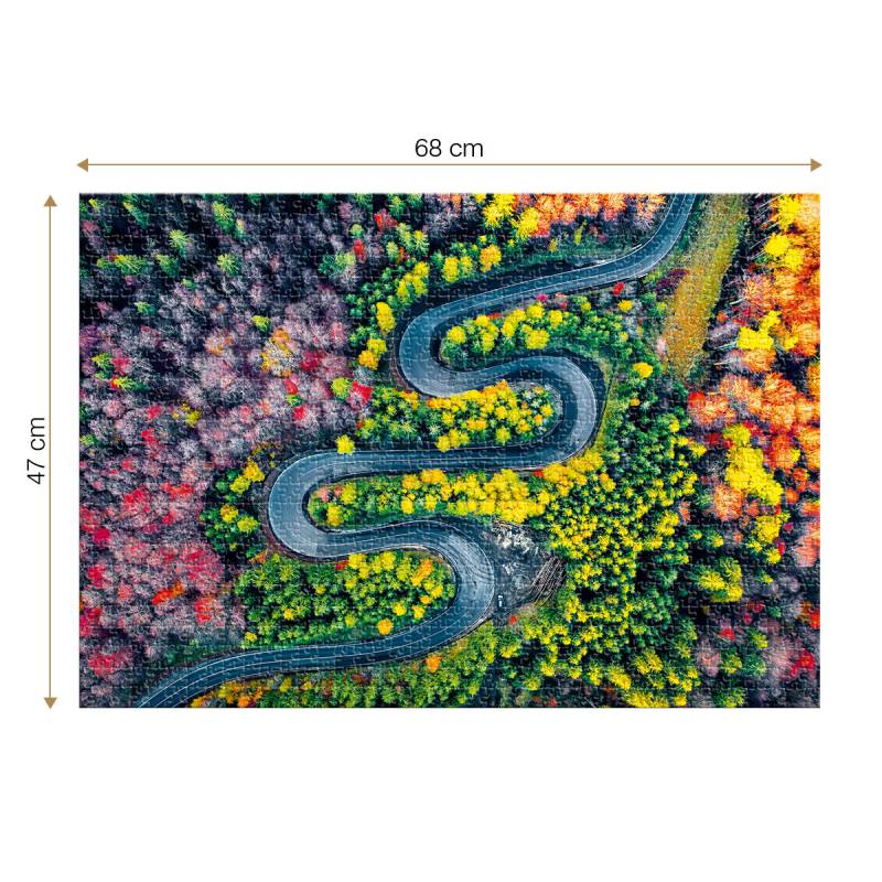 Roovi Cheia Pass 1000 Teile Puzzle Roovi-80035 von Roovi