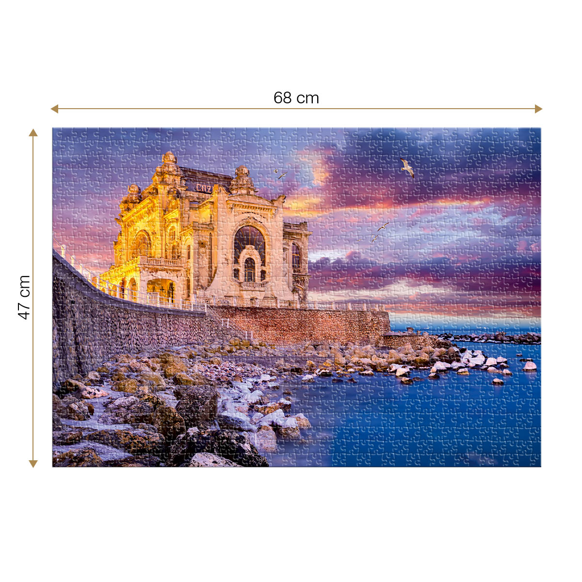 Roovi Constanta Casino 1000 Teile Puzzle Roovi-79992 von Roovi