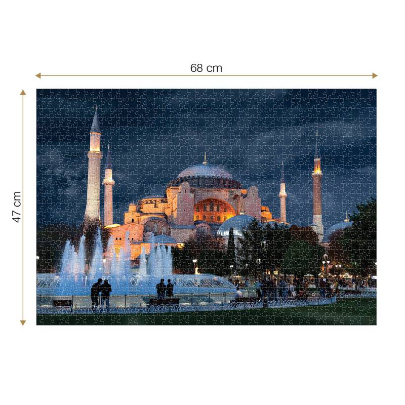 Roovi Hagia Sophia, Turkey 1000 Teile Puzzle Roovi-74829 von Roovi