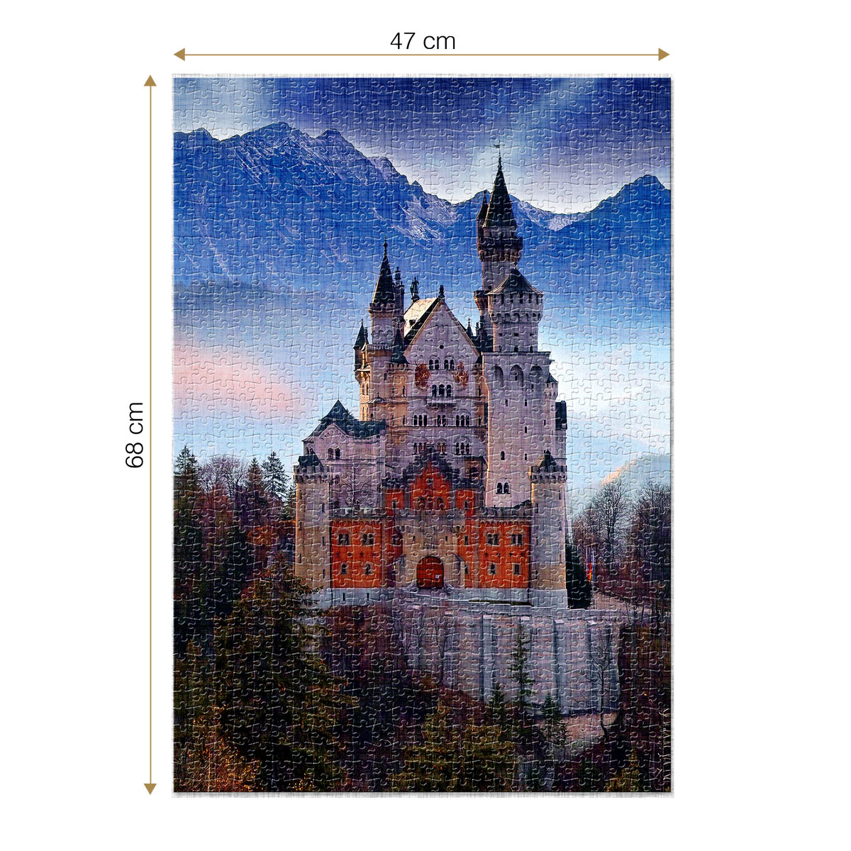 Roovi Neuschwanstein Castle, Germany 1000 Teile Puzzle Roovi-75963 von Roovi