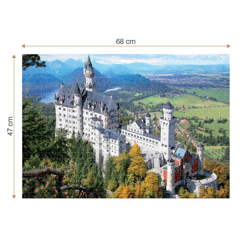 Roovi Neuschwanstein Castle 1000 Teile Puzzle Roovi-70654 von Roovi