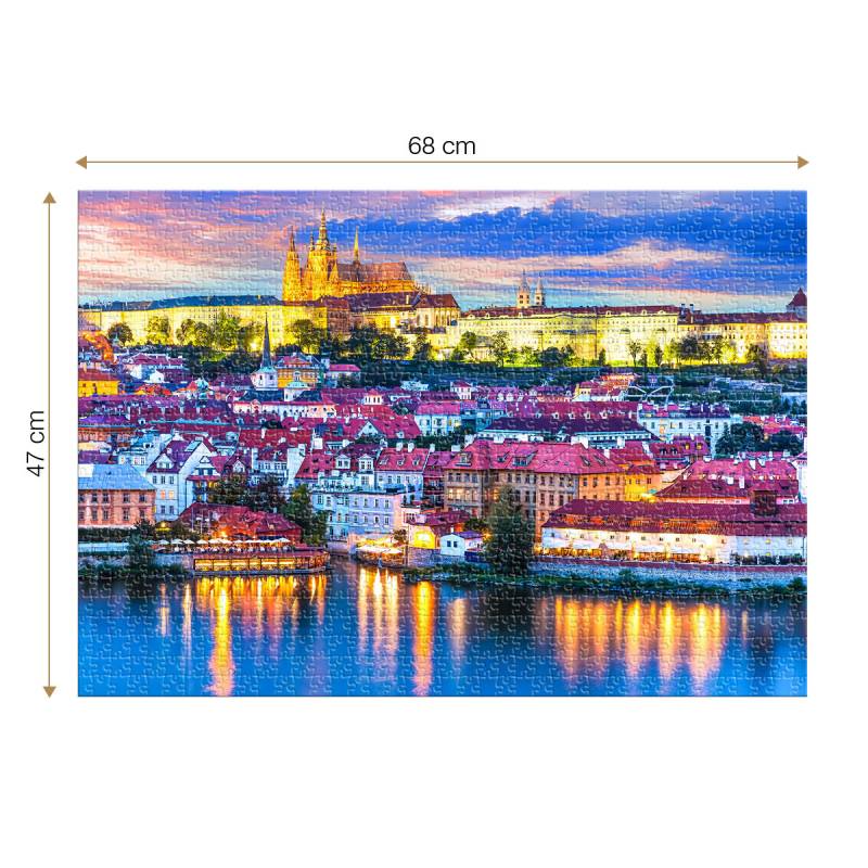 Roovi Prague, Czech Republic 1000 Teile Puzzle Roovi-79978 von Roovi