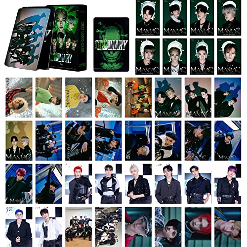 Ropniik 55PCS Kpop Stray-K Lomo Karten,Kpop Stray-K Fotokarten,Stray-K Stray-K Album Karten,Kpop Stray-K Merch Mini Fotokarten Set Fans Geschenk von Ropniik