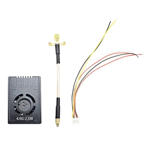 Rordigo 4,9 G 2,5 W VTX FPV VTX Videosender mit hoher Leistung 25 MW/400 MW/800 MW/1600 MW/2500 MW für Fernstreckendrohnen RC von Rordigo