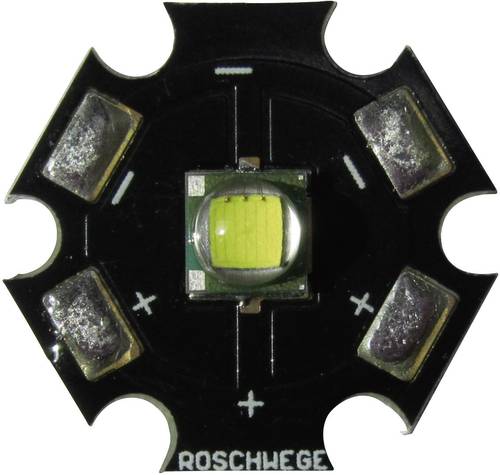 Roschwege HighPower-LED Kaltweiß 10W 280lm 3.1V 1500mA Star-W6000-10-00-00 von Roschwege