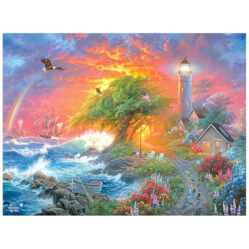 RoseArt - Abraham Hunter - Coastal Light - 300 Teile Puzzle für Erwachsene von Rose Art