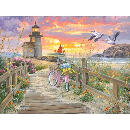 RoseArt - Abraham Hunter - Morning Ride - 500 Teile Puzzle für Erwachsene von Rose Art