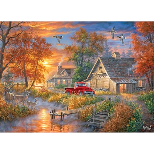 RoseArt - Abraham Hunter - Opas Bauernhof - Puzzle mit 1000 Teilen von Rose Art