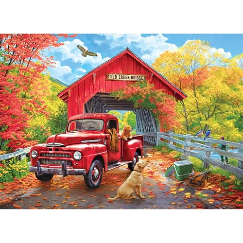 RoseArt Kodak Cork - Old Creek Bridge - 1000 Teile Puzzle von Rose Art