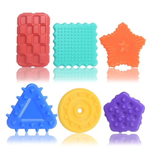 RoseFlower Fidget Toys Erwachsene und Kinder - 4 Packs Dehnbare Zappelarmbänder, Geräuschloses Zappelspielzeug, Strukturiertes Sensorisches Armband zur Linderung von Angstzuständen RoseFlower Fidget Toys Erwachsene und Kinder - 4 Packs Dehnbare Zappelarmbänder, Geräuschloses Zappelspielzeug, Strukturiertes Sensorisches Armband zur Linderung von Angstzuständen von RoseFlower