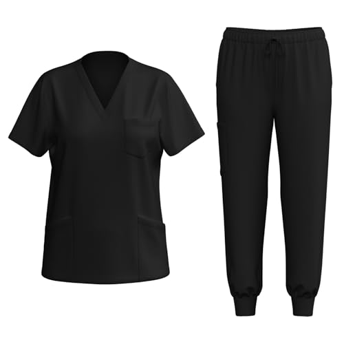 Rosennie Schlupfkasack Damen Krankenschwester Kleidung Krankenschwester Kostüm Arbeitskleidung Pflege Damen Arbeitskleidung Pflege Damen Set Medizinische Uniform Damen Medizinische Uniform Damen von Rosennie