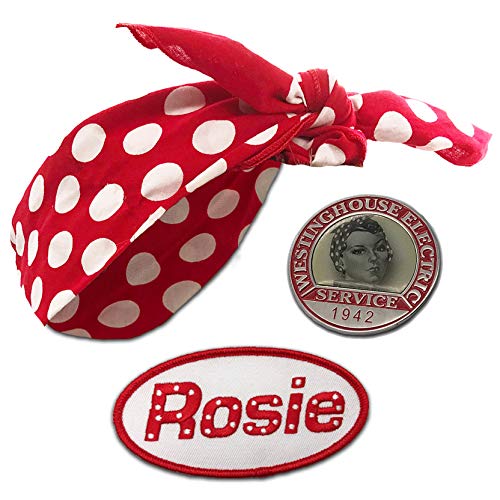 Rosie The Riveter Kostüm Kit. 1940er Jahre Kostüm/Verkleidungszubehör. Be a Rosie Basic. von RosieCentral