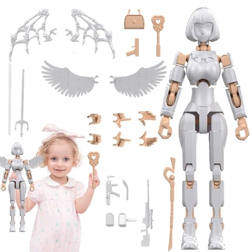 Rosixehird Bausteine ​​Figur,Actionfigur Bausteine ​​ | Voll beweglicher Actionfiguren-Montageblock,Lustiges Actionfiguren-Spielset, geeignet für, Mädchen, Kinder und Erwachsene von Rosixehird