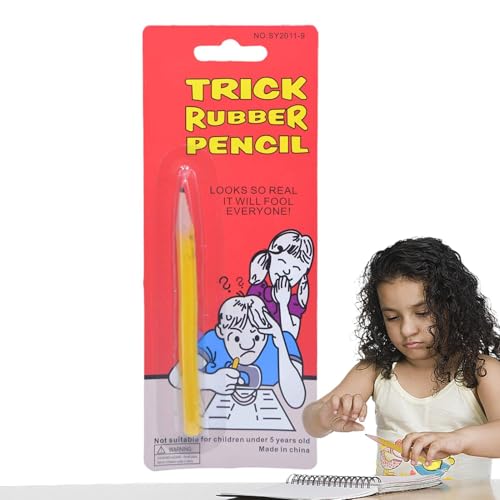 Rosixehird Prank Biegbare Bleistifte, Flexibler weicher Bleistift - Flexible Biegestifte - Goodie Bag Fillers Prank Toys Biegbare Bleistifte für, Mädchen, Zuhause, Schule von Rosixehird