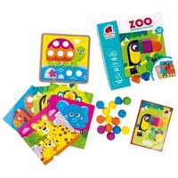 Lernspiel Holz-Mosaik mit Sockel. Zoo RW4221 Lernspiel Holz-Mosaik mit Sockel. Zoo RW4221 von Roter Käfer