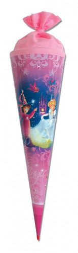 Schultüte Schultüten Zuckertüte Prinzessin Magic RUND 70 cm mit WEISSEM !!!!!!!!!!!!Filzverschluss von Roth Edition