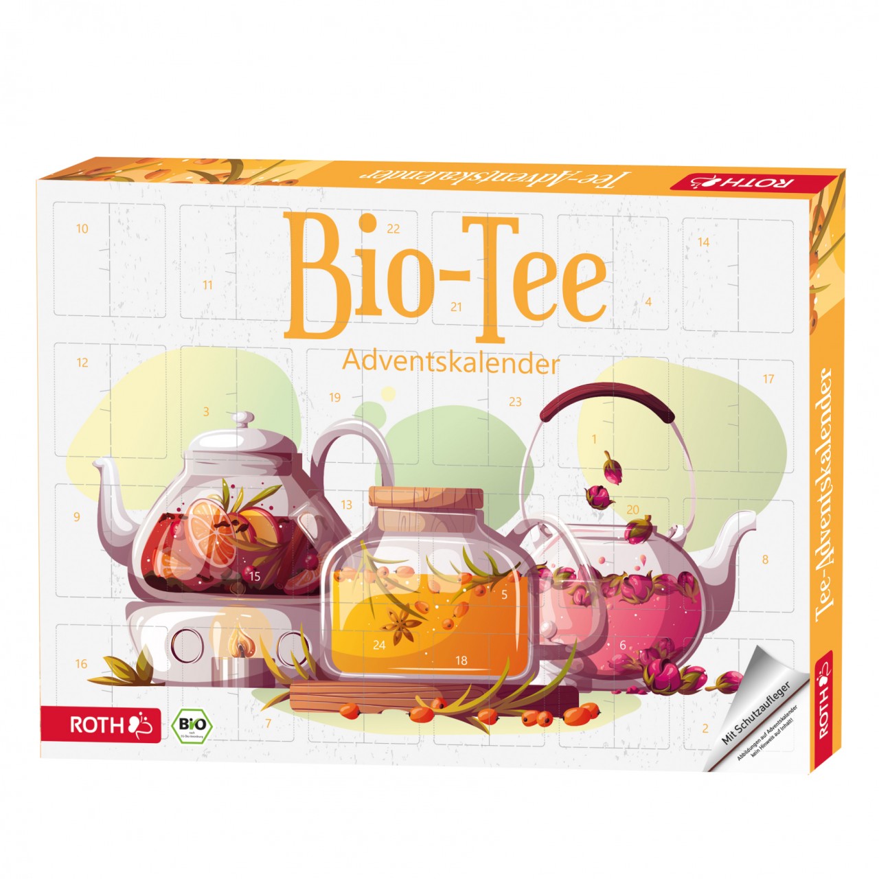 BIO Tee-Adventskalender - 24 Teebeutel von Roth GmbH