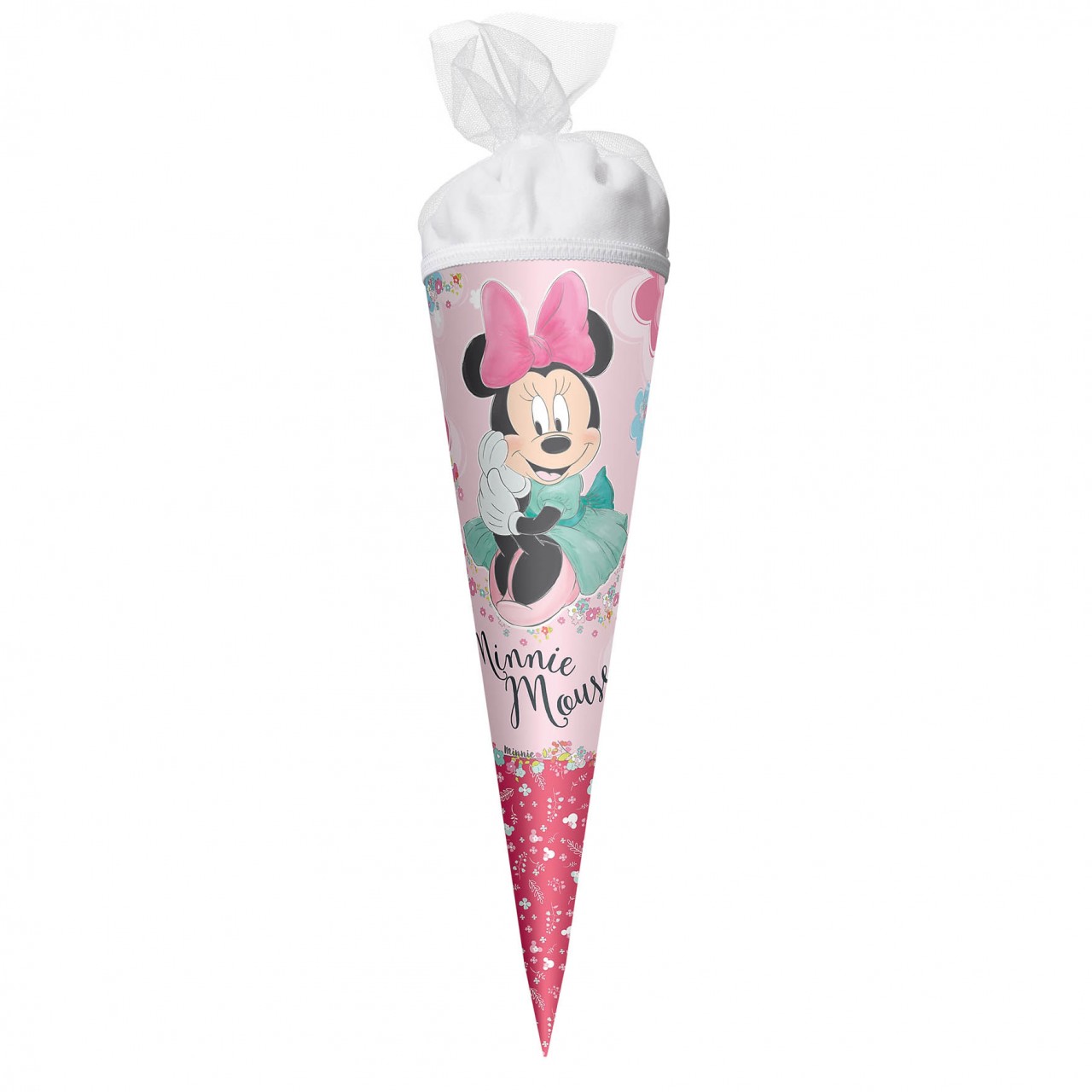 Geschenk Schultüte klein 35 cm Disney Minnie Mouse von Roth GmbH