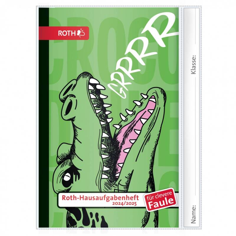 Hausaufgabenhefte Superteens Crocodile Head von Roth GmbH