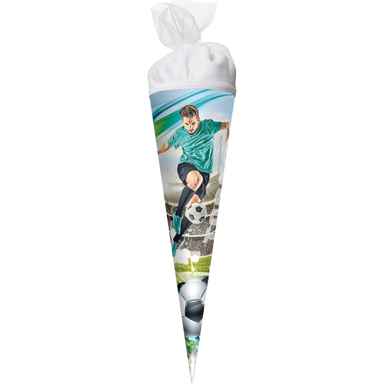 Geschenk Schultüte klein 50cm, Fußballstar von Roth GmbH