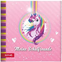 Roth Freundebuch Einhornportrait 16,5x16,5cm 64 Seiten Roth Freundebuch Einhornportrait 16,5x16,5cm 64 Seiten von Roth