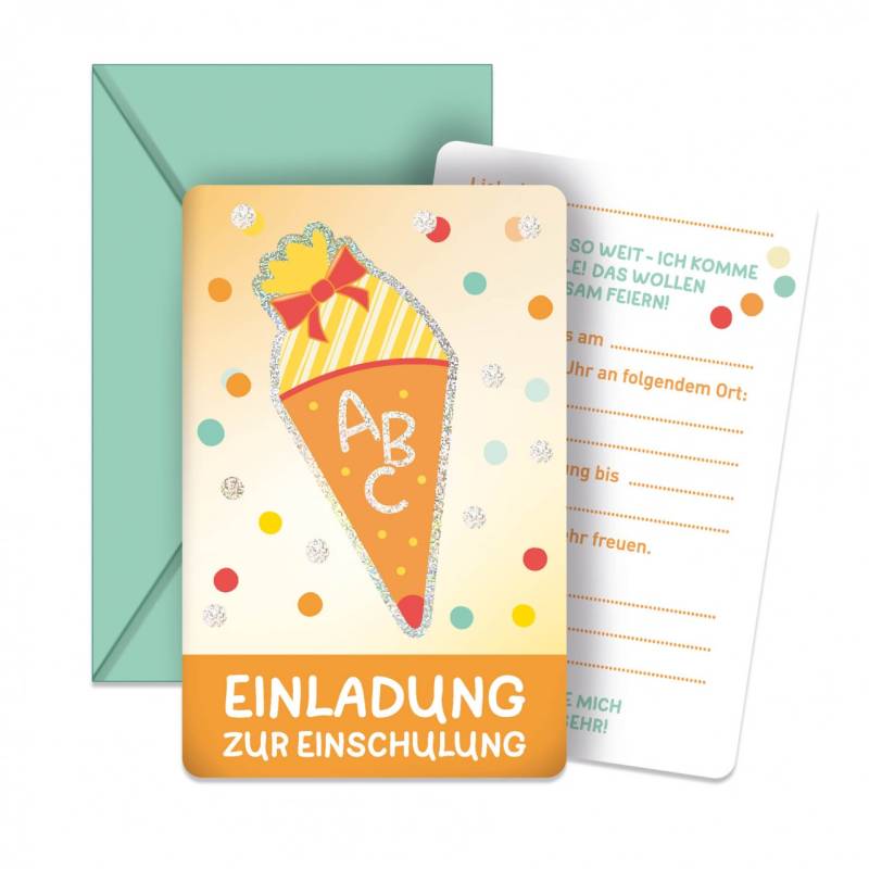 Schulanfangs-Serie Einschulung Einladungskarten von Roth GmbH