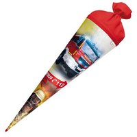 ROTH 677286 Motiv-Schultüte, Feuerwehr, 70 cm, rund von Roth