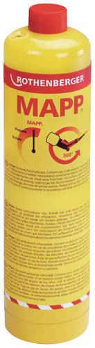 Rothenberger MAPP-Gas Gaskartusche 650ml 1St. von Rothenberger