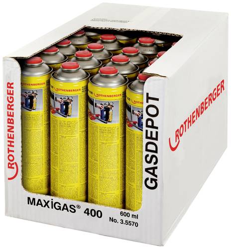 Rothenberger Maxigas 400 Gaskartusche 600ml 1St. von Rothenberger