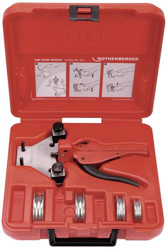 Rothenberger Rohrbiegegerät TUBE BENDER-Set, 6-8-10-12mm 24132 von Rothenberger