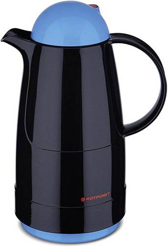 Rotpunkt Christine 200, electric kingfisher Thermokanne Schwarz, Blau 500ml 200-16-06-0 von Rotpunkt