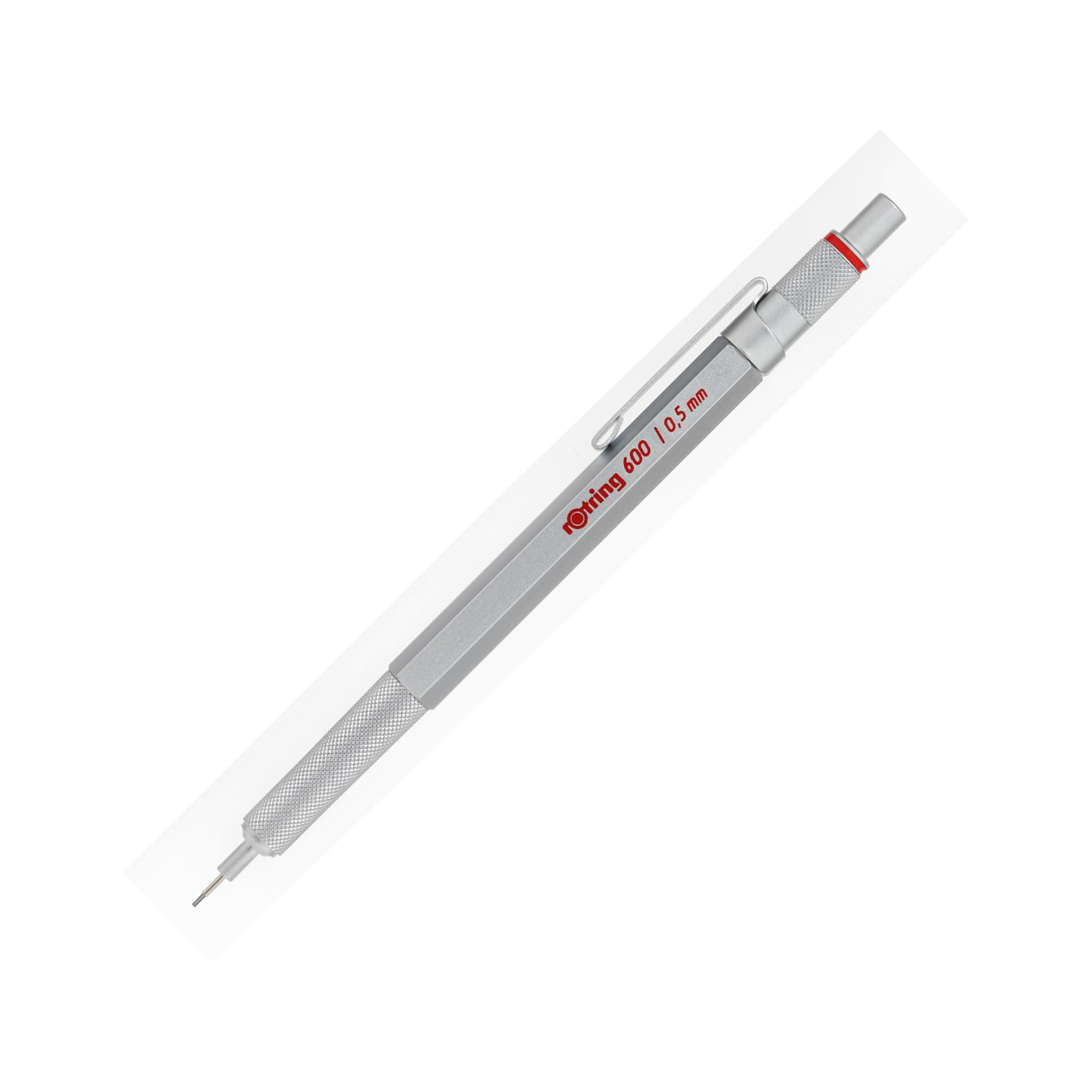 Rotring Druckbleistift 600 0,5 silber Rotring Druckbleistift 600 0,5 silber von Rotring
