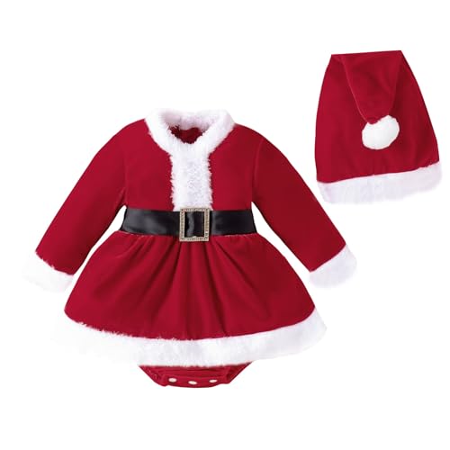 Rouingdd Weihnachtself Kostüm Kinder - Weihnachtskostüm Kinder Cosplay Weihnachts Party Kostüm Nikolaus Kostüm Elf Weihnachtsmann Weihnachtskleid Christmas Santa Claus Kostüm Weihnachtself von Rouingdd