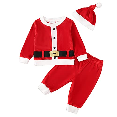 Rouingdd Weihnachtskleid Kinder - Weihnachtself Kostüm Kinder Weihnachtsmann Elf Rentier Santa Claus Kostüm Weihnachtsanzug Weihnachts Cosplay Kostüm Christmas Nikolaus Kostüm Weihnachtself von Rouingdd