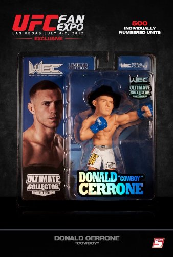 UFC Ultimate Collector UFC Fan Expo Exclusive Limited Edition WEC Edition Donald Cowboy Cerrone nummeriert auf 500 von Round 5 MMA