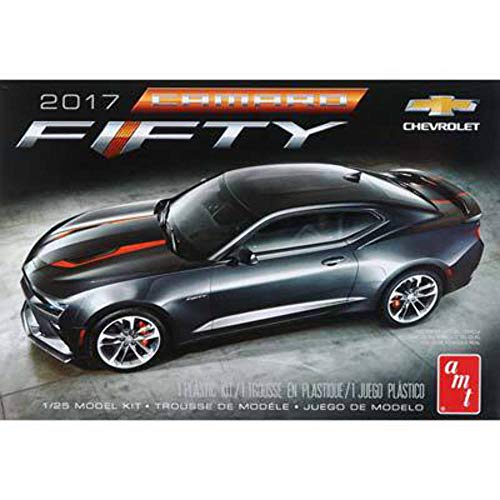 Round2 AMT1035M/12 1/25 2017 Chevy Camaro 50th Anniversary Plastikmodellbausatz, Modelleisenbahnzubehör, Hobby, Modellbau, Mehrfarbig von Platz