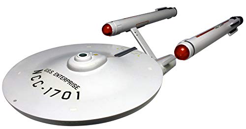 Round2 AMT947/12 1/650 Star Trek Classic USS Enterprise Plastikmodellbausatz, Modelleisenbahnzubehör, Hobby, Modellbau, Mehrfarbig, 18” Long von Platz