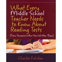 What Every Middle School Teacher Needs to Know About Reading Tests von Routledge