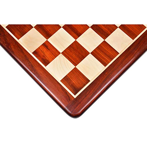 RoyalChessMall-21 Schachbrett aus Rosenholz und Ahornholz mit 55 mm Holzquadrat von Royal Chess Mall