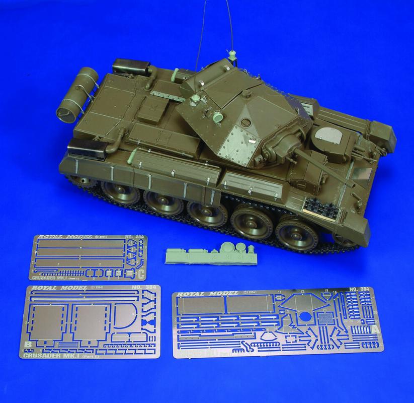 Crusader MK 1 part 1 (for Italeri kit) von Royal Model