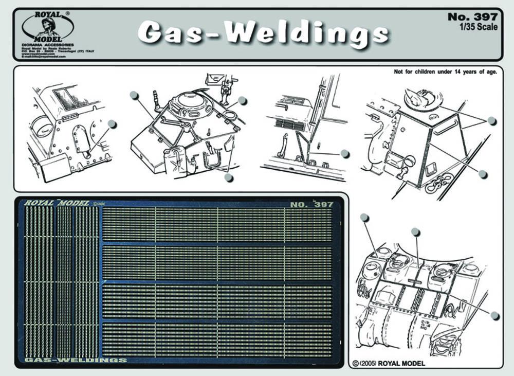 Gas-Welding von Royal Model