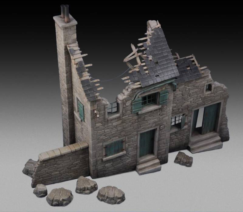 House ruin (Ardenne) von Royal Model