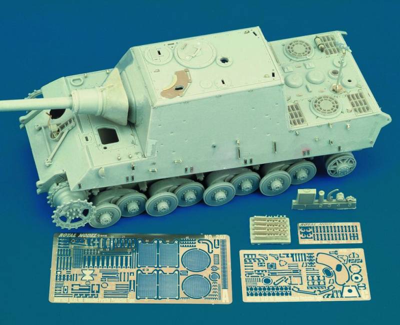 Jagdtiger Sd.Kpz. 186 Henschel-Porsche Type von Royal Model