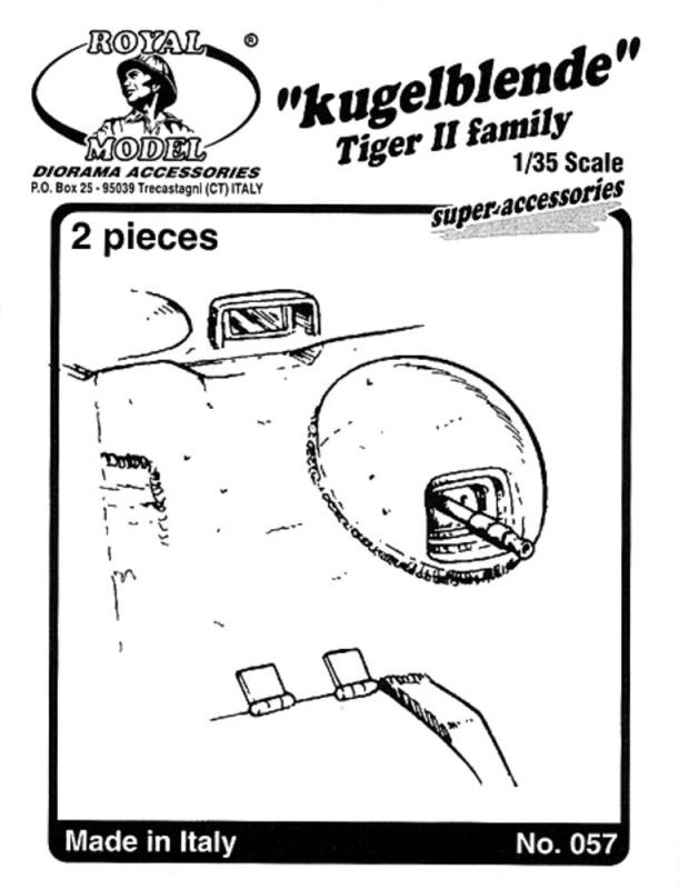 Kugelblende tiger II family von Royal Model