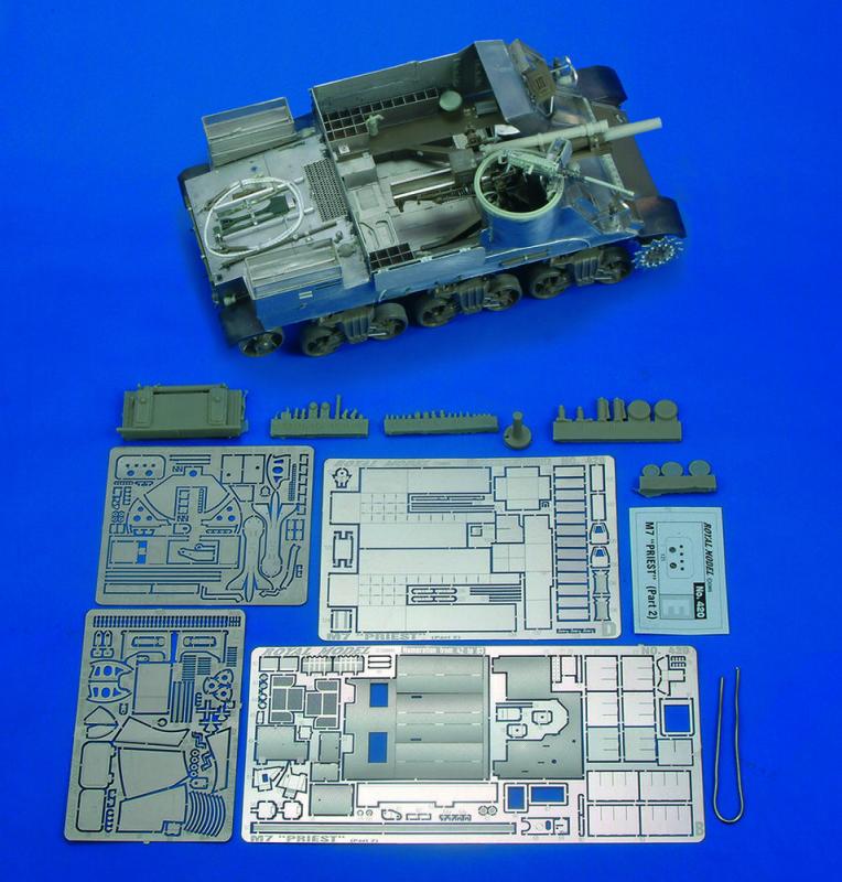 M7 PRIEST  part 2Â° (for Italeri kit) von Royal Model