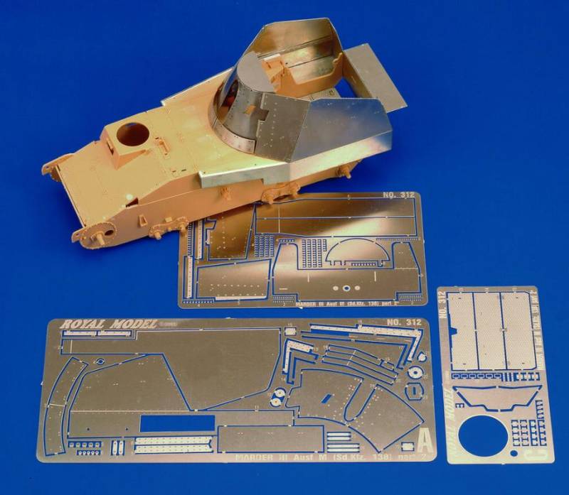 MARDER III Ausf M part 2Â°(for Tamiya kit) von Royal Model