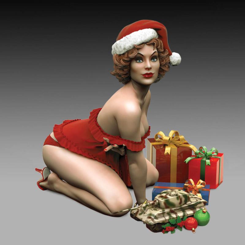 Pin-Up Christmas (75mm) von Royal Model