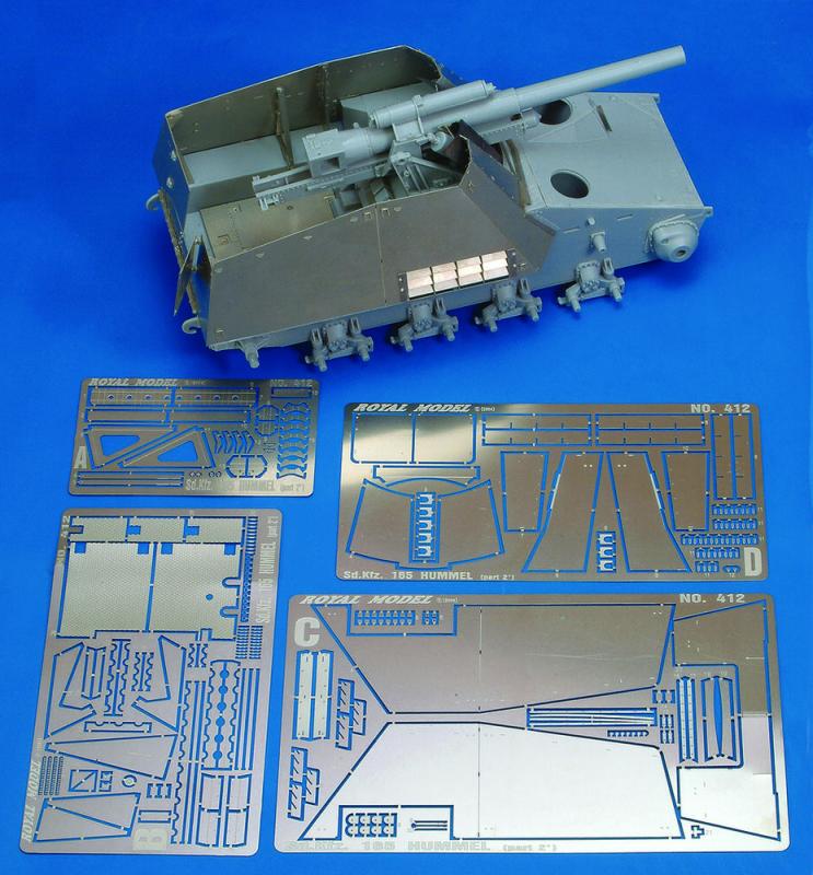 Sd. Kfz. 165 HUMMEL part 2 (for Dragon kit) von Royal Model