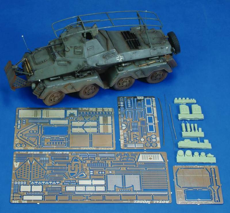 Sd.Kfz. 232 part 1 (for Tamiya kit) von Royal Model