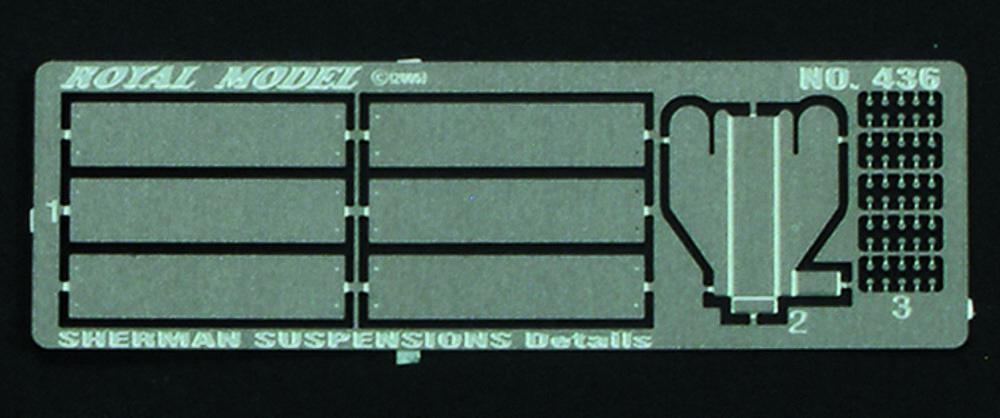 Sherman Suspension Details- von Royal Model